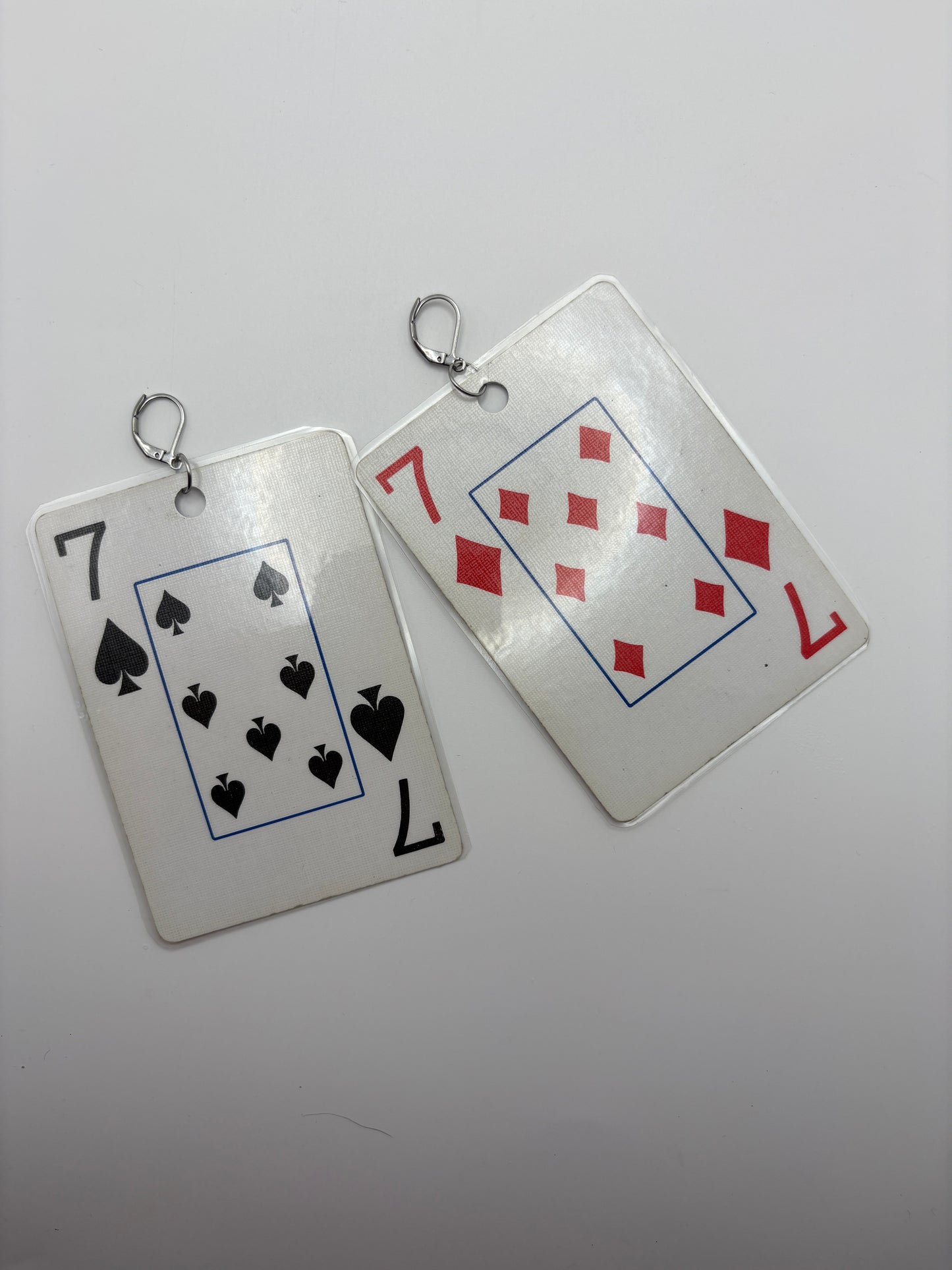 Playing Card Earrings