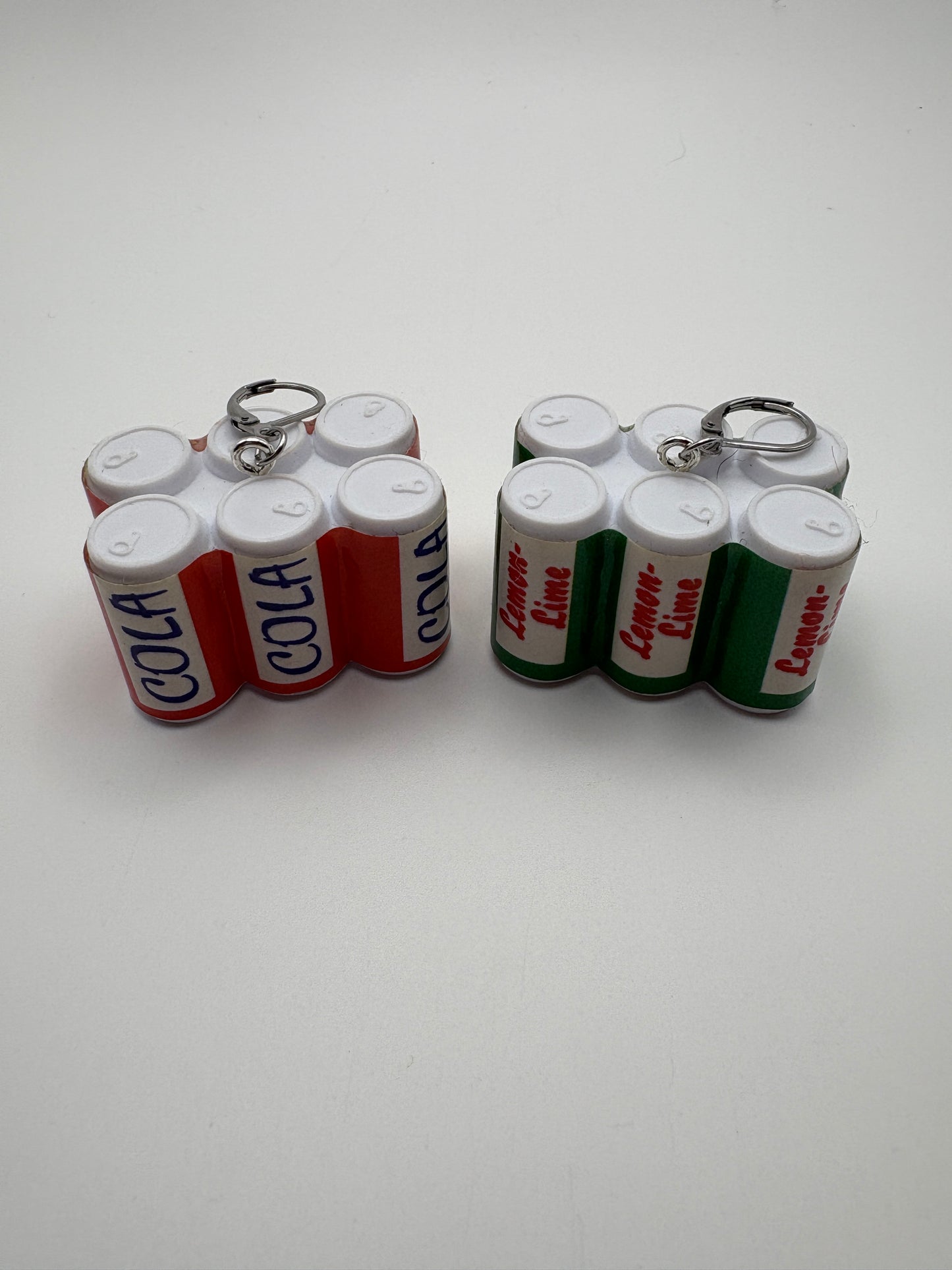 6 Pack Soda Earrings