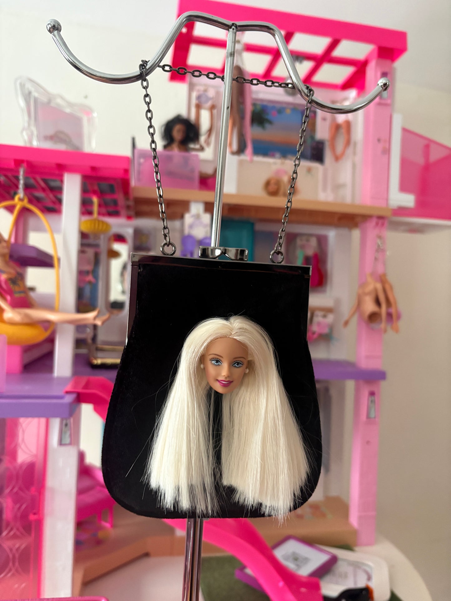 Barbie Head Cocktail Purse