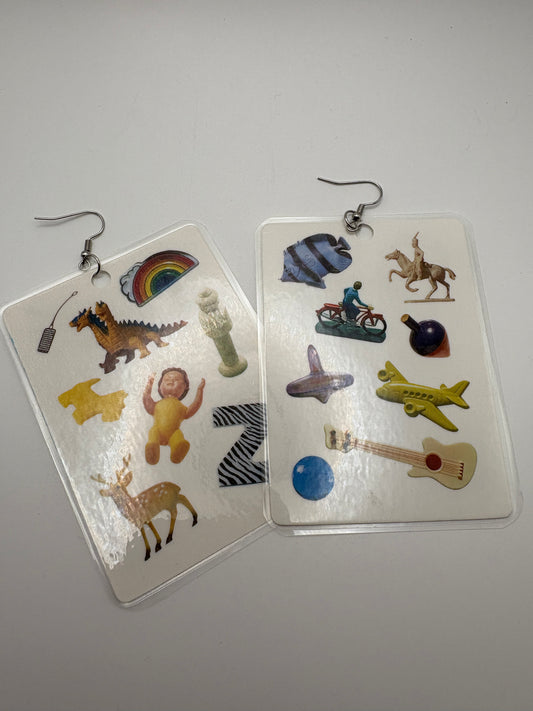 iSpy Card Earrings