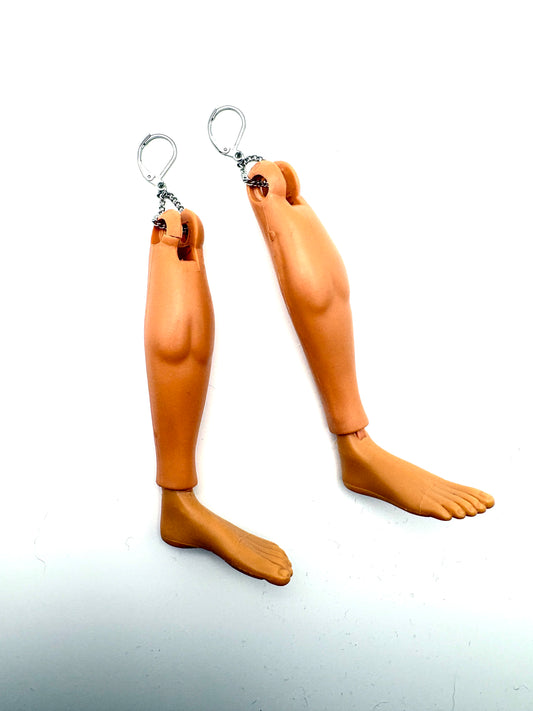 Ken Leg Earrings
