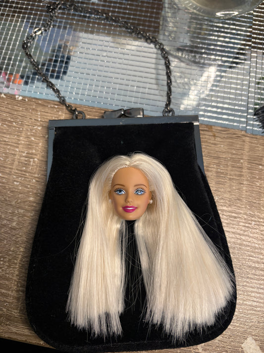 Barbie Head Cocktail Purse