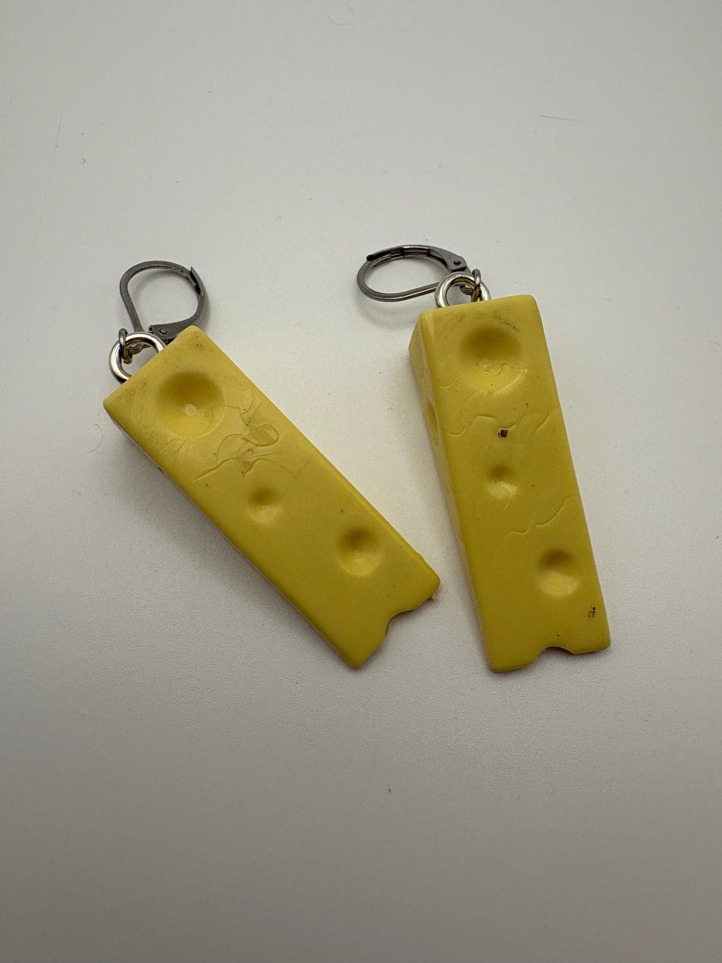 Cheese Earrings