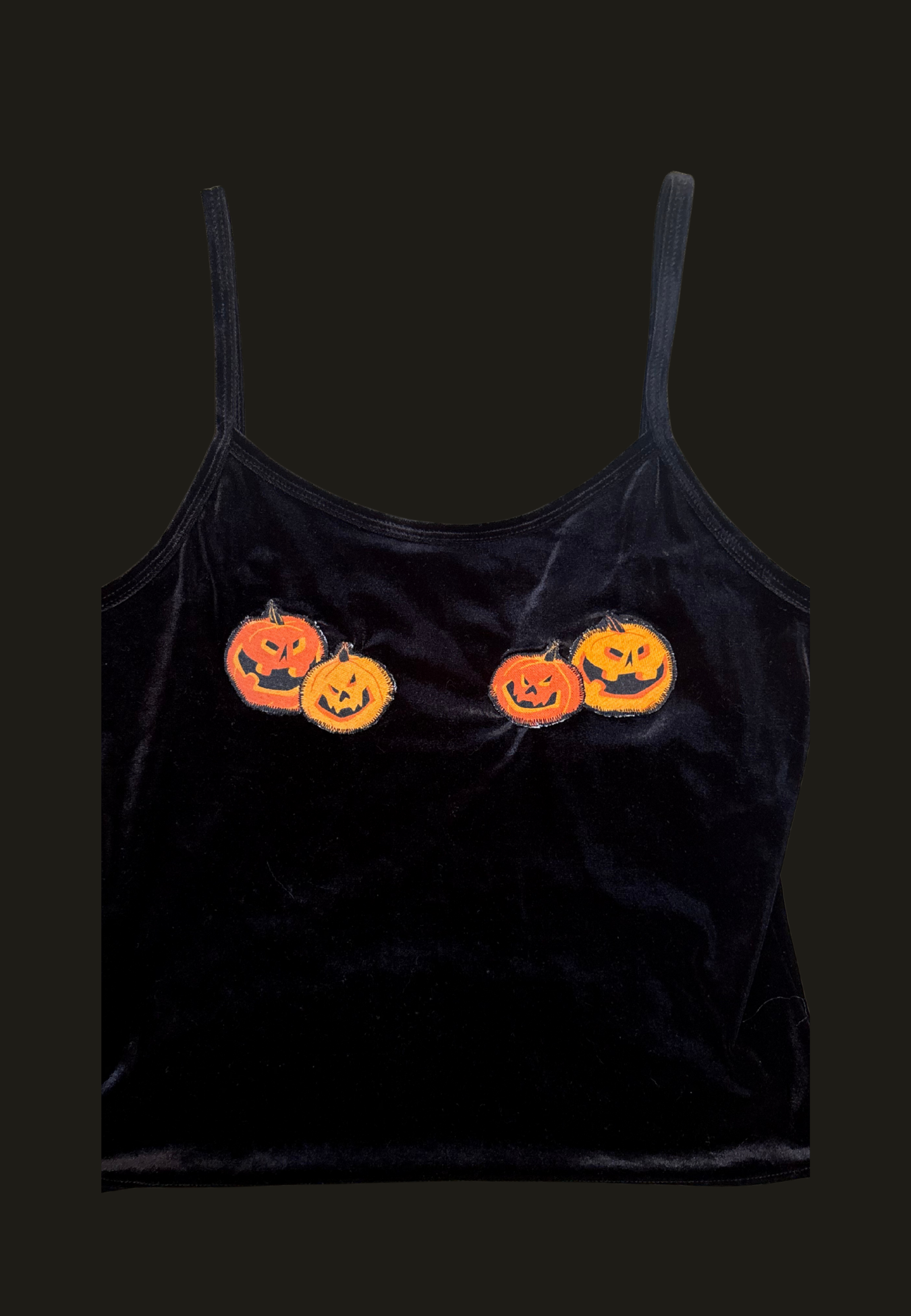 Jack-o-lantern Titty Tank