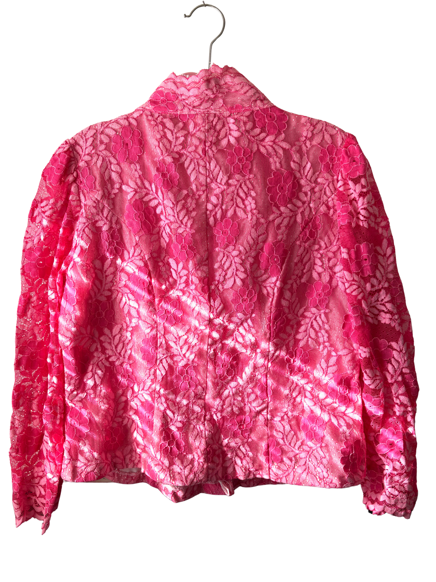 Vintage Floral Lace Blazer