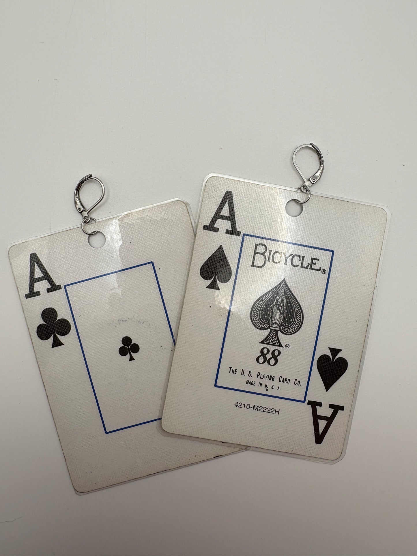 Playing Card Earrings