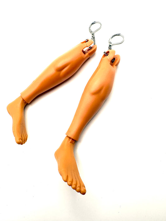 Ken Leg Earrings