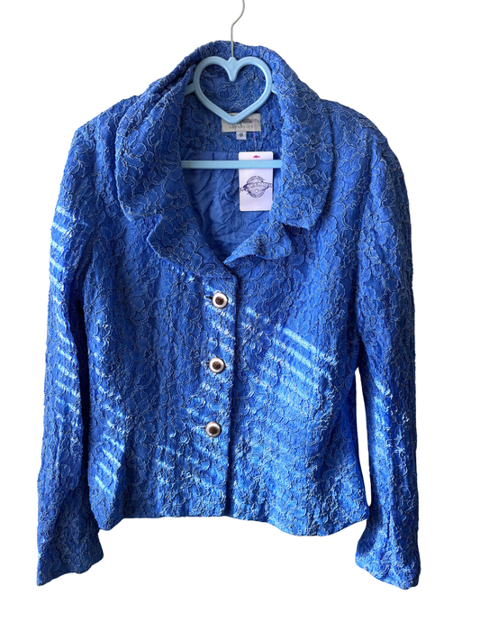 Vintage Lace Floral Blazer