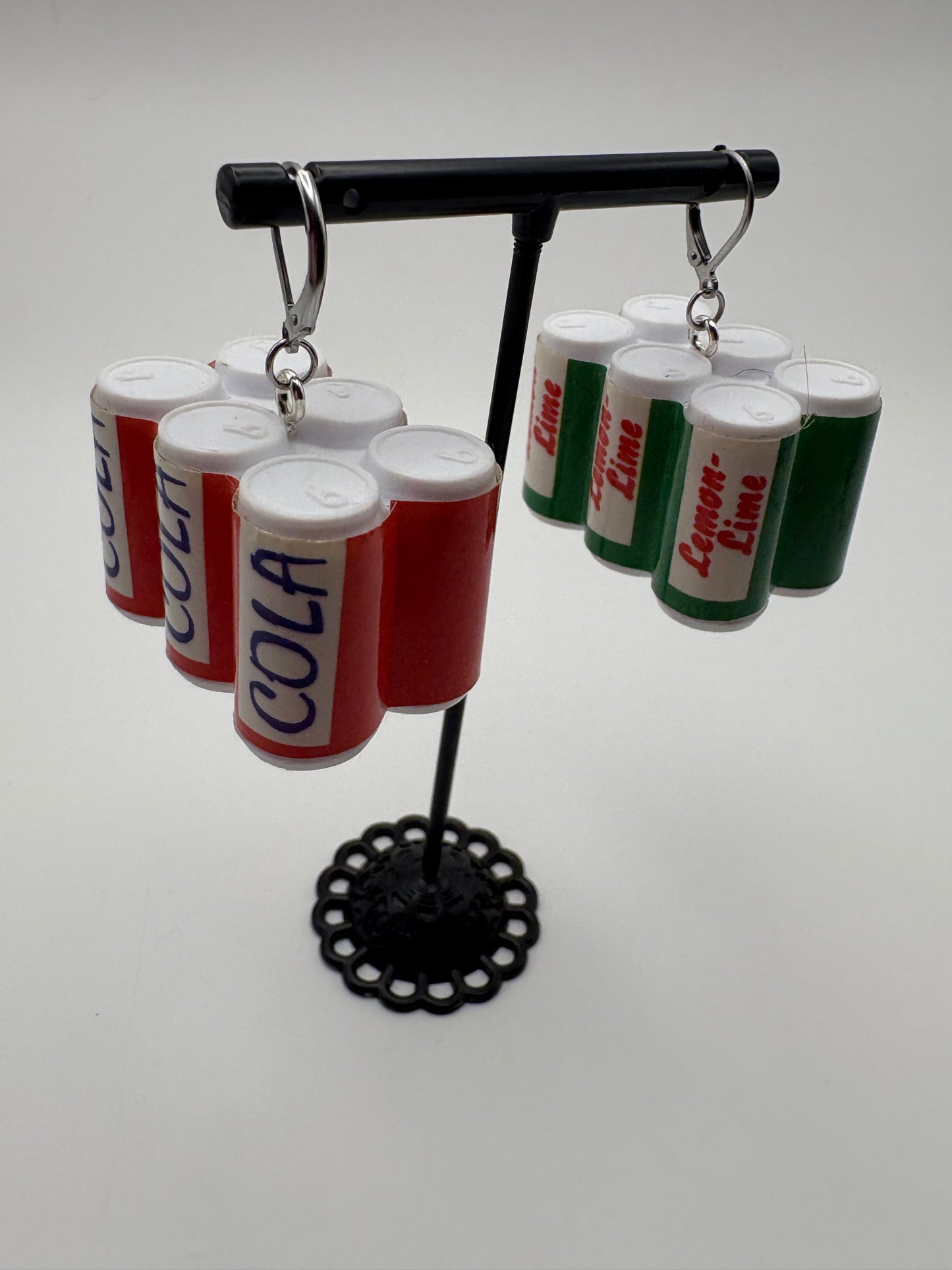 6 Pack Soda Earrings
