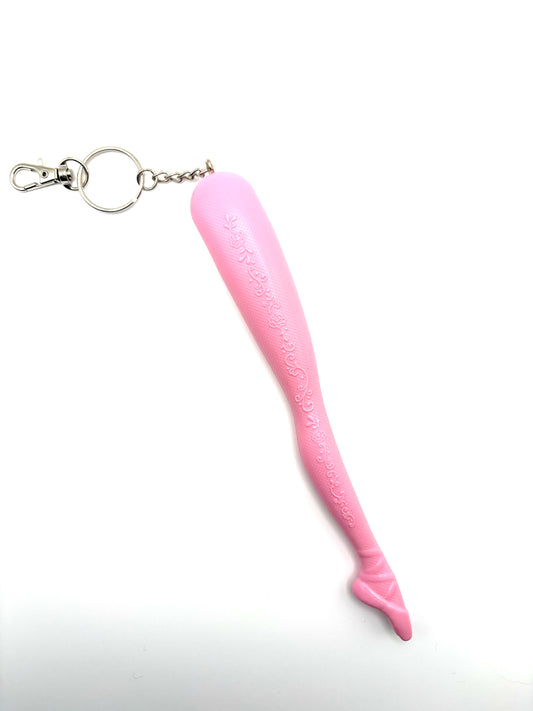 Ballerina Barbie Leg Keychain