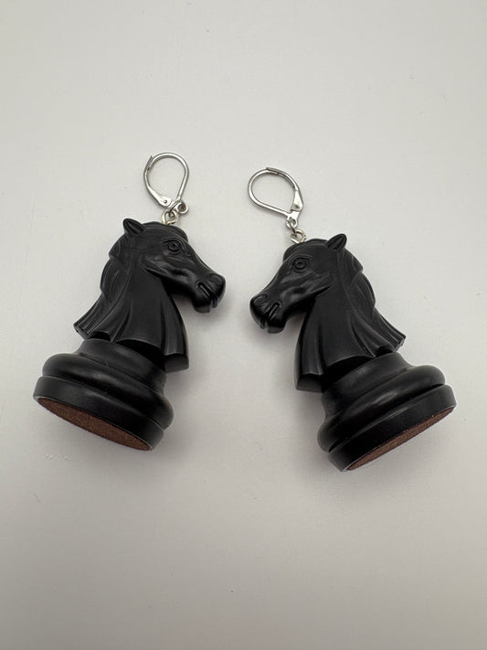 Knight Horse Earrings