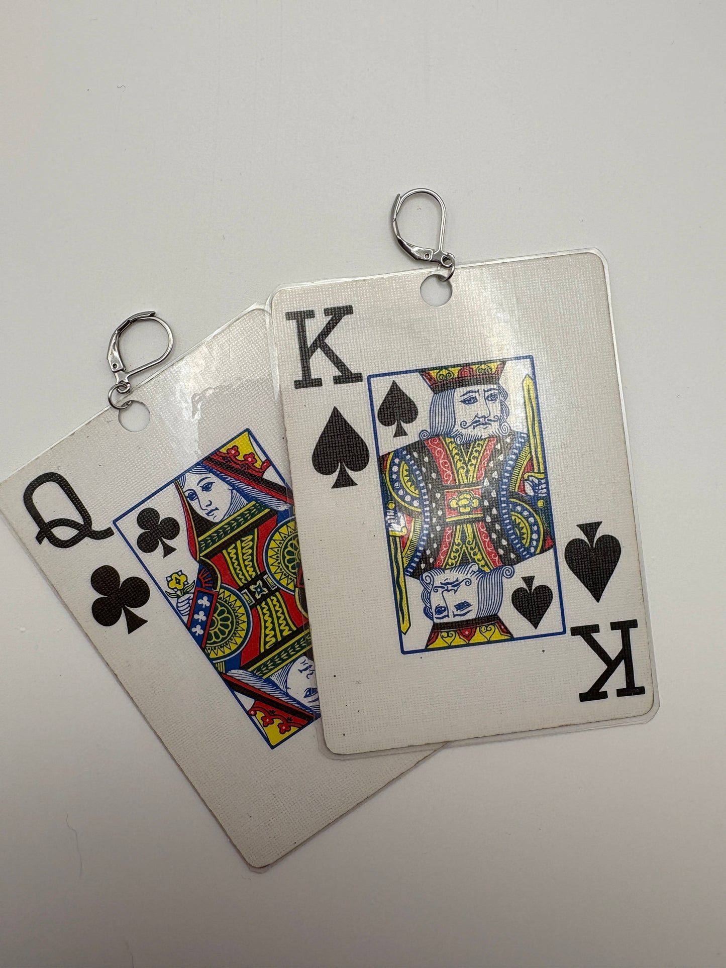 Playing Card Earrings